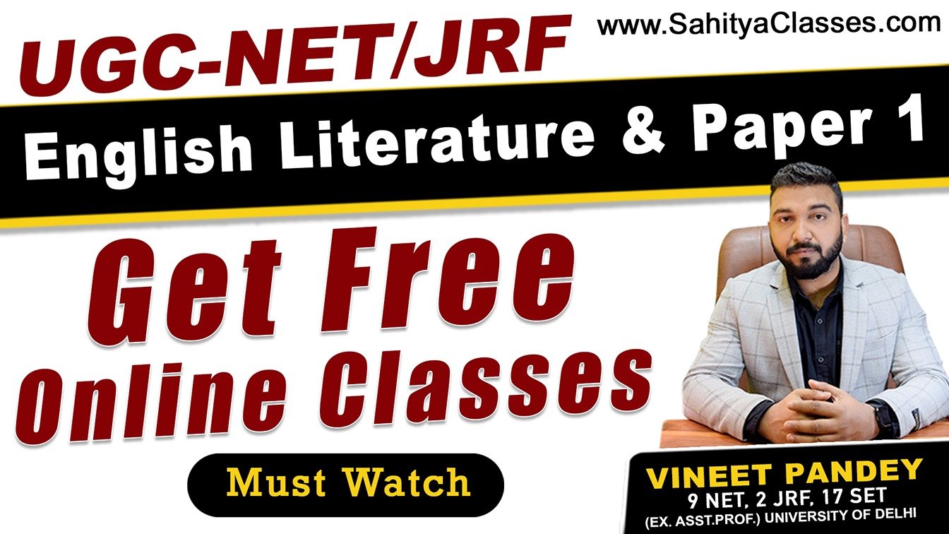 *FREE ONLINE COURSE FOR 6 MONTHS**  for UGC NET English Literature