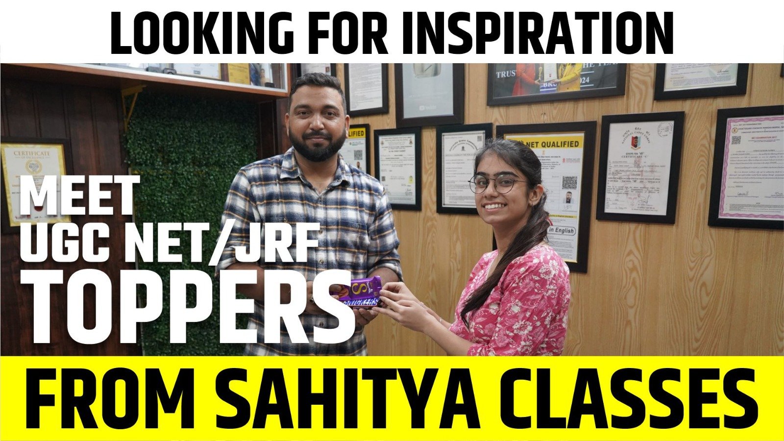 Looking for Inspiration? Meet UGC-NET & JRF Toppers from Sahitya Classes