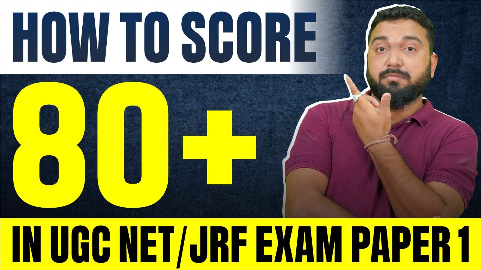 How to Score 80+ in UGC-NET/JRF Exam Paper 1