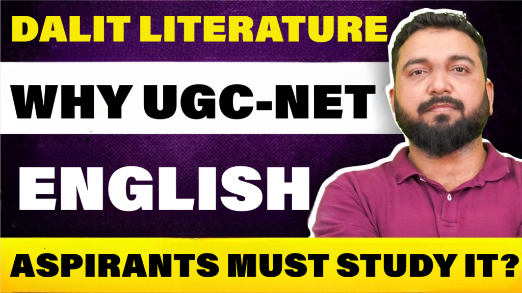 Dalit Literature Why UGC-NET English Aspirants Must Study It