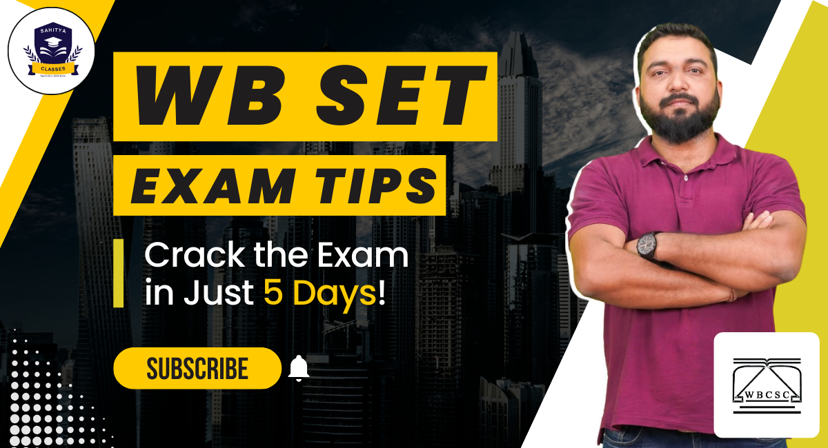 WB SET Tips: Crack the Exam in Just 5 Days!
