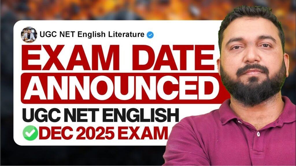 UGC NET December 2025 Exam Dates Announced
