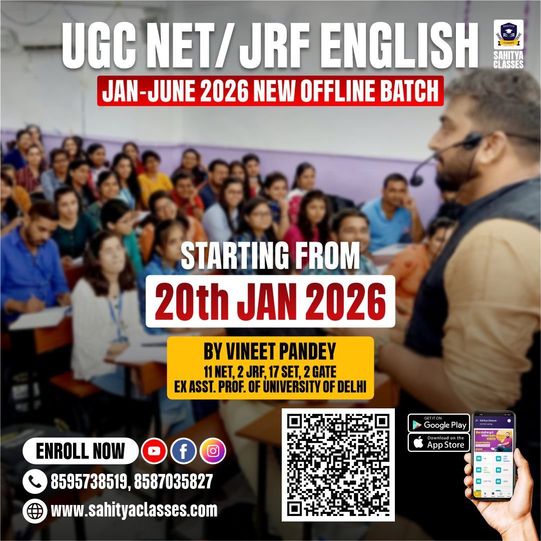 UGC NET/JRF English NEW batch
