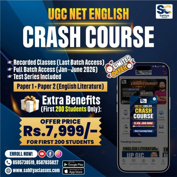 Crack UGC NET English June 2026: Best Crash Course Strategy Guide